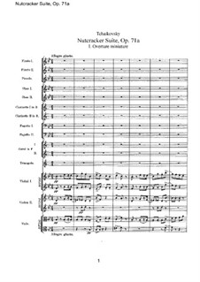 Complete Movements: partitura completa by Pyotr Tchaikovsky