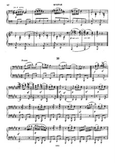 Dance No.10 in E Major: primeira parte, segunda parte by Johannes Brahms