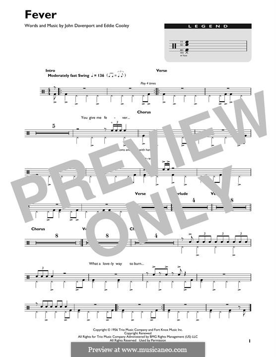 Fever: Drum set by Eddie Cooley, John Davenport