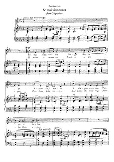 Calpurnia: Se mai vien tocca (E flat Major) by Giovanni Battista Bononcini