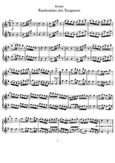 Tambourins des Troqueurs: Tambourins des Troqueurs by Toussaint Bordet