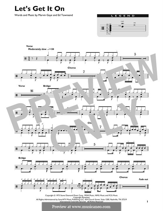 Let's Get It on por E. Townsend Partituras on músicaNeo