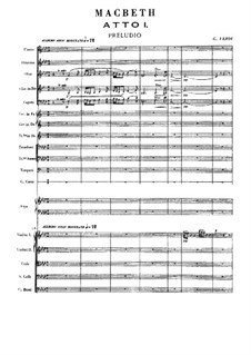 Macbeth: partitura completa by Giuseppe Verdi