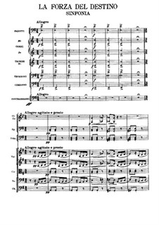 La forza del destino: partitura completa by Giuseppe Verdi