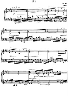 Eight Etudes, Op.42: Estudo No.2 by Alexander Scriabin