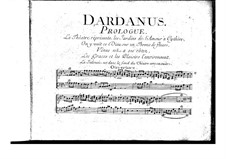 Dardanus, RCT 35: Partitura completa by Jean-Philippe Rameau