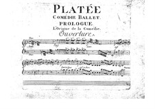 Platée, RCT 53: partitura completa by Jean-Philippe Rameau