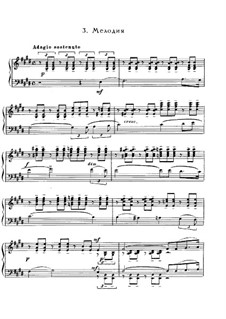 No.3 Mélodie: Para Piano by Sergei Rachmaninoff