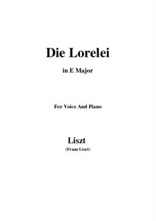 Die Lorelei, S.273: E Major by Franz Liszt