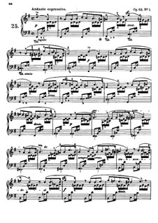 Songs without Words, Op.62, 67: musicas sem letras by Felix Mendelssohn-Bartholdy