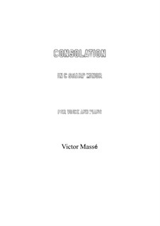 Consolation: C sharp minor by Victor Massé