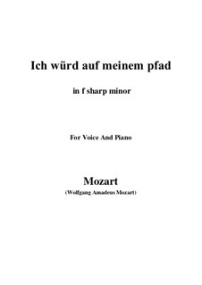 An die Hoffnung, K.390 (340c): F sharp minor by Wolfgang Amadeus Mozart