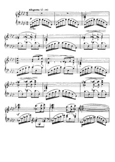 Barcarolle No.4 in A Flat Major, Op.44: Para Piano by Gabriel Fauré