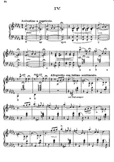 Soirees de Vienne. Transcriptions on Themes by Schubert, S.427: No.4 in D Flat Major by Franz Liszt