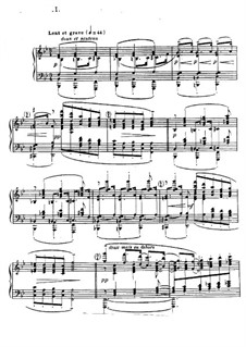 No.1 Danseuses de Delphes: Para Piano by Claude Debussy