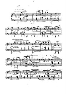 No.4 Les sons et les parfums tournent dans l'air du soir: Para Piano by Claude Debussy