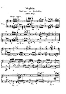 Lyric Pieces, Op.43: No.4 Little Bird by Edvard Grieg