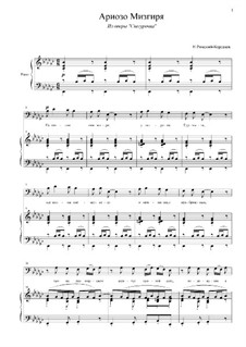 The Snow Maiden: Arioso of Misgier by Nikolai Rimsky-Korsakov