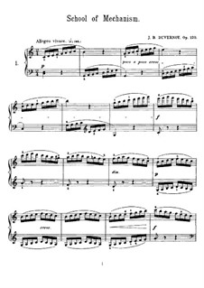 School of Mechanism, Op.120: set completo by Jean-Baptiste Duvernoy