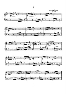 Twelve Easy Studies, Op.157: Twelve Easy Studies by Louis Köhler