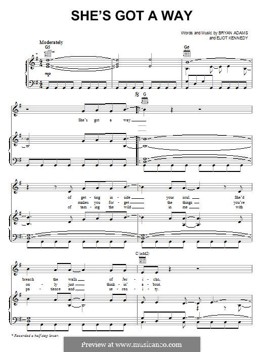 She's Got A Way: She's Got A Way by Bryan Adams