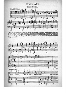 Fragments: ato I, para vozes e piano by Richard Wagner