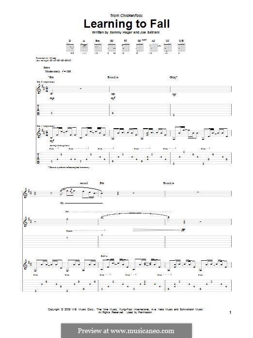 Learning To Fall (Chickenfoot): Learning To Fall (Chickenfoot) by Joe Satriani, Sammy Hagar