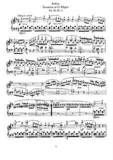 Four Sonatinas, Op.88: Sonatina No.2 by Friedrich Kuhlau