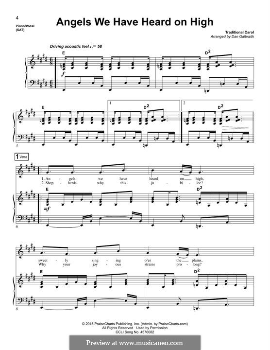 Vocal version: Para vocais e piano by folklore