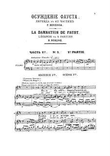 Damnation of Faust, H.33: Movement I-II by Hector Berlioz