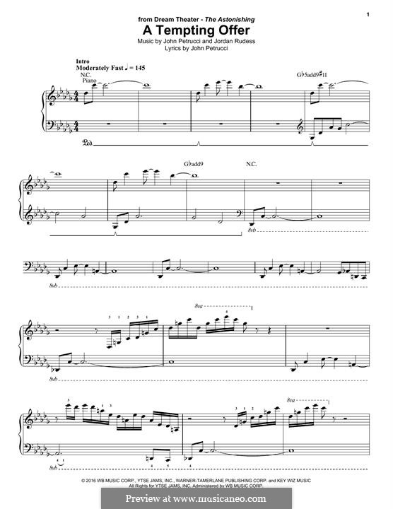 A Tempting Offer (Dream Theater): A Tempting Offer (Dream Theater) by John Petrucci