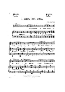 I Know Not Why: I Know Not Why by Charles Beach Hawley