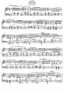 Ten Mazurkas, Op.3: Mazurka No.7 by Alexander Scriabin