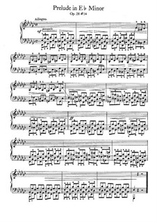 No.14 in E Flat Minor: Para Piano by Frédéric Chopin