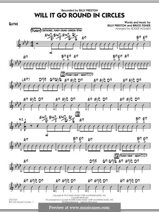 Will It Go Round in Circles (Billy Preston) por B. Fisher em músicaNeo