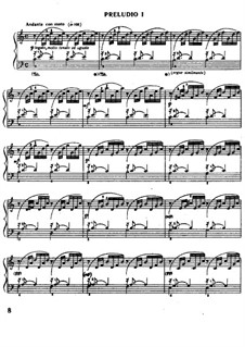 Prelude and Fugue No.1 in C Major, BWV 846: Para piano (Edição por Mugellini) by Johann Sebastian Bach