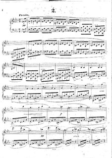 Rosen and Dornen, Op.25: Study No.2 by Johann Carl Eschmann