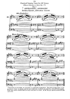 Practical Singing Tutor for All Voices, Op.474: Singing Tutor for Mezzo-Soprano or Alto. Movement II by Franz Wilhelm Abt