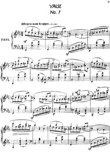 Twenty-Four Characteristic Pieces, Op.36: No.7 Valse (Waltz) by Anton Arensky