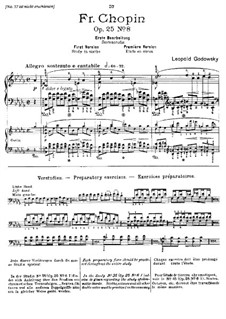 Studies after Etudes by Chopin, Op.25: Etude No.8 in D Flat Major (First Version) by Leopold Godowsky