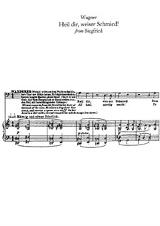 Siegfried (Sigurd), WWV 86c: Heil dir, weiser Schmied by Richard Wagner