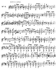 Six Divertissements, Op.2: Divertissement No.6 by Fernando Sor
