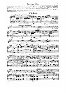 Complete Opera: Akt II – piano-vocal score by Carl Maria von Weber