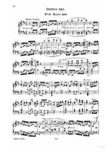 Complete Opera: Ato III - partitura piano-vocais by Carl Maria von Weber