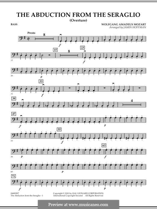 Overture: parte baixo by Wolfgang Amadeus Mozart