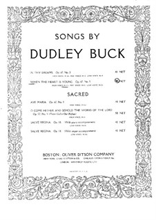 When the Heart is Young, Op.67 No.5: When the Heart is Young by Dudley Buck