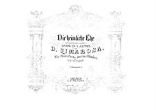 The Secret Marriage: para piano de quadro mãos by Domenico Cimarosa