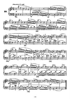 Sonata No.99 in B Flat Major, K.472 L.99 P.475: Para Piano by Domenico Scarlatti