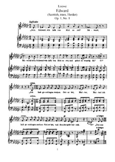 Vocal Works: trabalho de vocais by Carl Loewe