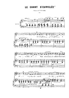 Le chant d'Euryclee: Le chant d'Euryclee by Charles Gounod